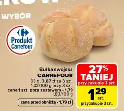 Carrefour Bułka swojska CARREFOUR oferta