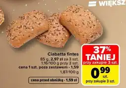 Carrefour Ciabatta fintes oferta