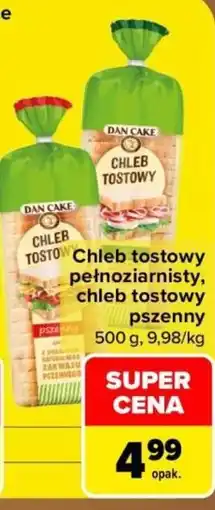 Carrefour Chleb Tostowy Dan Cake oferta