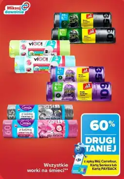 Carrefour Worki na śmieci oferta