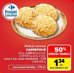 Carrefour Delicja serowa CARREFOUR oferta