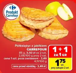 Carrefour Półksiężyc z jabłkiem CARREFOUR oferta