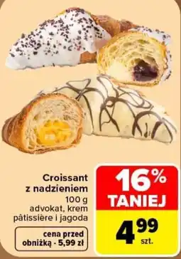 Carrefour Croissant z nadzieniem oferta