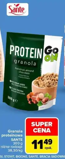 Carrefour Granola proteinowa SANTE oferta