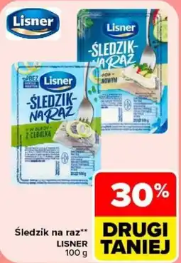 Carrefour Śledzik na raz LISNER oferta