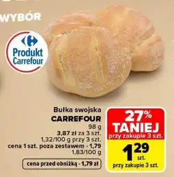 Carrefour Bułka swojska CARREFOUR oferta