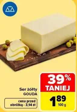 Carrefour Ser żółty Gouda oferta