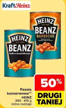 Carrefour Fasola konserwowana HEINZ oferta