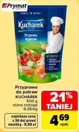Carrefour Przyprawa do potraw Kucharek oferta