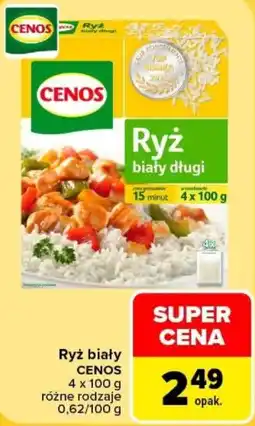 Carrefour Ryż biały CENOS oferta