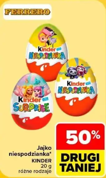 Kinder Jajko niespodzianka