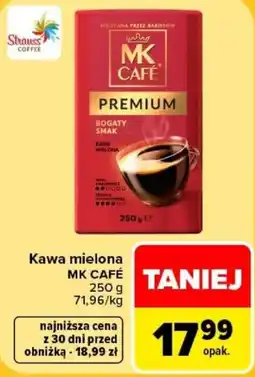 Carrefour Kawa mielona MK CAFÉ oferta