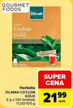 Carrefour Herbata Dilmah Ceylon Gold oferta