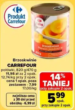 Carrefour Brzoskwinie CARREFOUR oferta