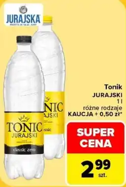 Carrefour Tonik Jurajski classic zero oferta