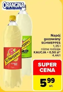 Carrefour Napój gazowany SCHWEPPES oferta