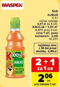 Carrefour Sok KUBUŚ oferta