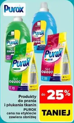 Carrefour Produkty do prania i płukania tkanin PUROX oferta