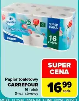 Carrefour Papier toaletowy CARREFOUR oferta