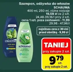 Carrefour Szampon, odżywka do włosów Schauma oferta