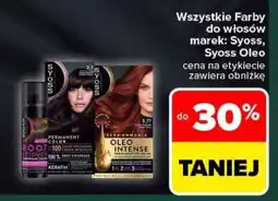 Carrefour Syoss Farby do włosów oferta