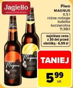 Carrefour Piwo Magnus oferta