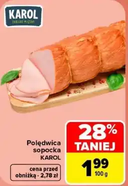 Carrefour Polędwica sopocka KAROL oferta