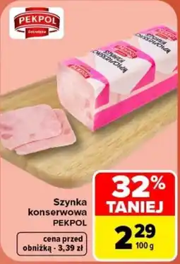 Carrefour Szyinka konserwowana PEKPOL oferta