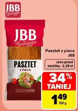 Carrefour Pasztet z pieca JBB oferta