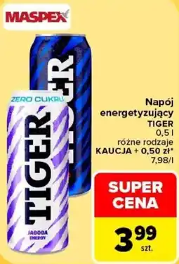 Carrefour Napój energetyzujący TIGER oferta