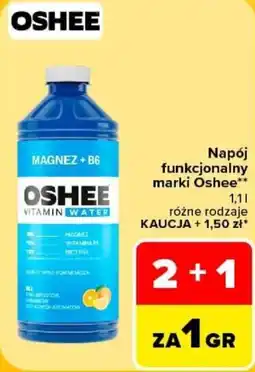 Carrefour Napój funkcjonalny marki Oshee oferta
