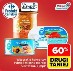 Carrefour Tuńczyk Kawałki oferta