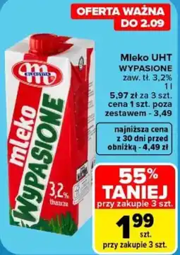 Carrefour Mleko UHT Wypasione oferta