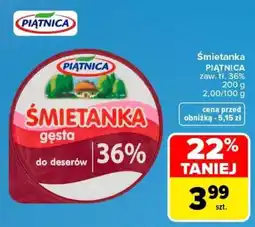 Carrefour Śmietanka gęsta 36% oferta
