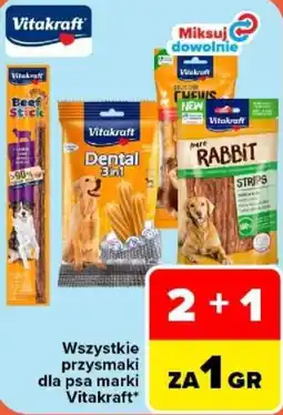 Carrefour Przysmaki dla psa Vitakraft oferta