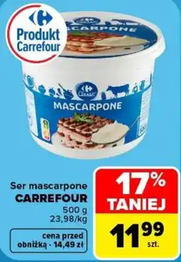 Carrefour Ser mascarpone CARREFOUR oferta