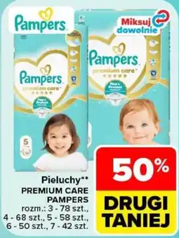 Carrefour Pieluchy Pampers Premium Care oferta