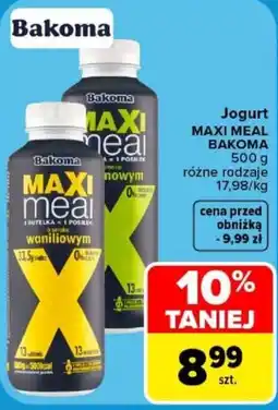 Carrefour Jogurt MAXI MEAL BAKOMA oferta