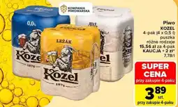 Carrefour Piwo KOZEL oferta
