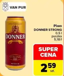 Carrefour Piwo DONNER STRONG oferta