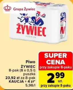 Carrefour Piwo ŻYWIEC oferta