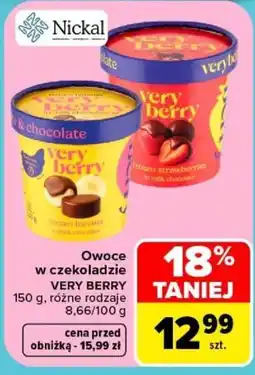 Carrefour Owoce w czekoladzie VERY BERRY oferta