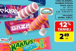Carrefour Lody na patyku, kanapka lodowa EKIPA, BAZA oferta