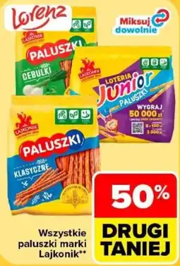 Carrefour Paluszki Lajkonik oferta