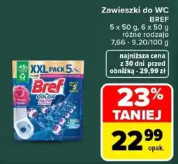 Carrefour Zawieszki do WC Bref oferta