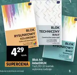 Delikatesy Centrum Blok A4 interDRUK oferta