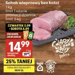 Delikatesy Centrum Schab wieprzowy bez kości oferta