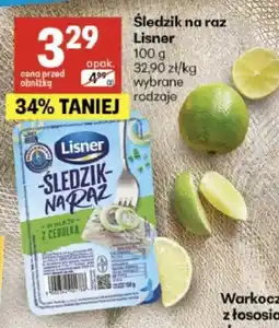 Delikatesy Centrum Śledzik na raz Lisner oferta