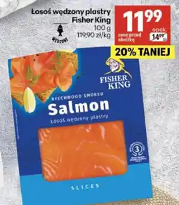 Delikatesy Centrum Łosoś wędzony plastry Fisher King oferta