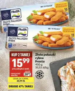 Delikatesy Centrum Złote Paluszki Rybne Frosta oferta